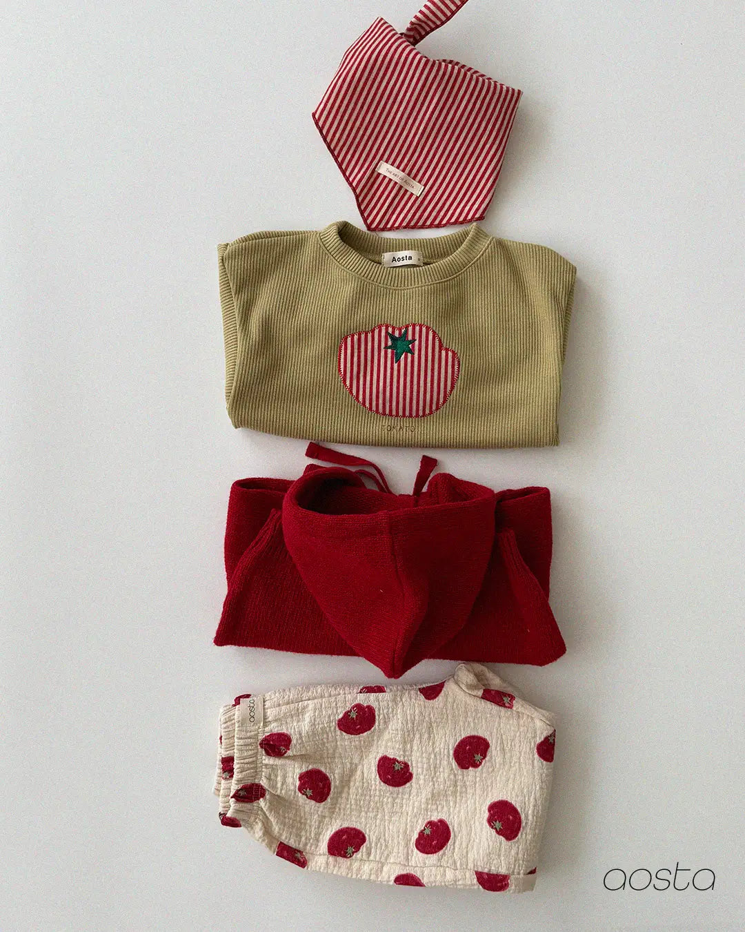 【秋のPRE-ODER 5%OFF】10.Knit Cookie Hoodie