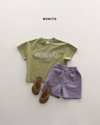 【PREORDER 4日間限定】7.cotton 5bu pants