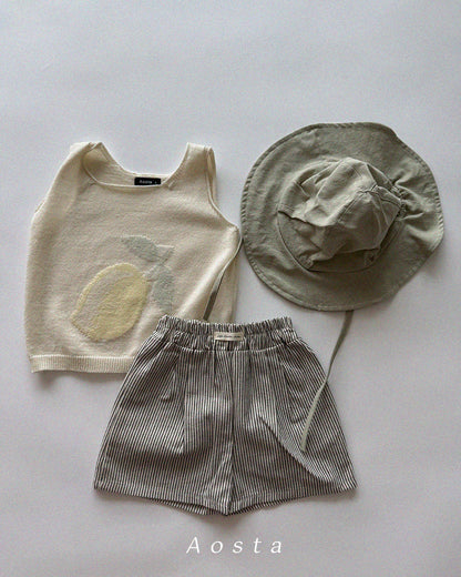 【PREORDER受付終了、ご希望はお問い合わせください。】19.Knit Fruit Vest