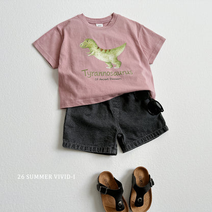 【PREORDER受付終了、ご希望はお問い合わせください。】48.Dino ShortSleeve Tee