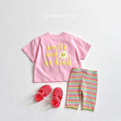 【PREORDER受付終了、ご希望はお問い合わせください。】40.Rainbow Rib Leggings