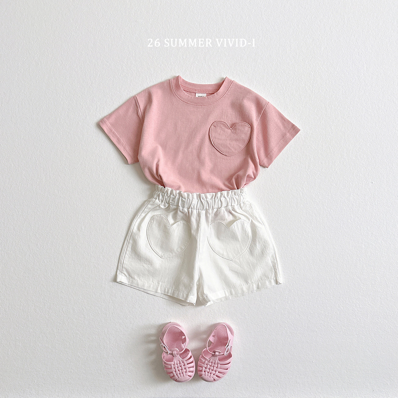 【PREORDER受付終了、ご希望はお問い合わせください。】79.Heart Pocket ShortSleeve Tee