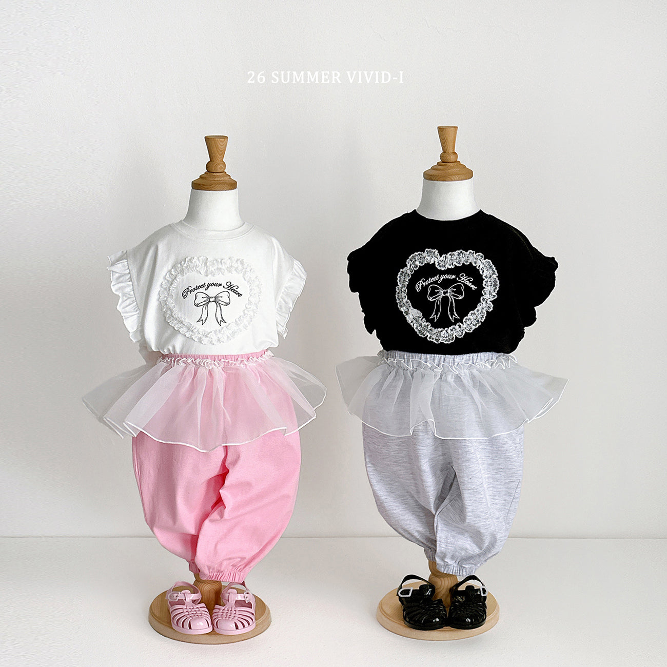 【PREORDER受付終了、ご希望はお問い合わせください。】32.Summer Frill Chiffon Jogger Pants
