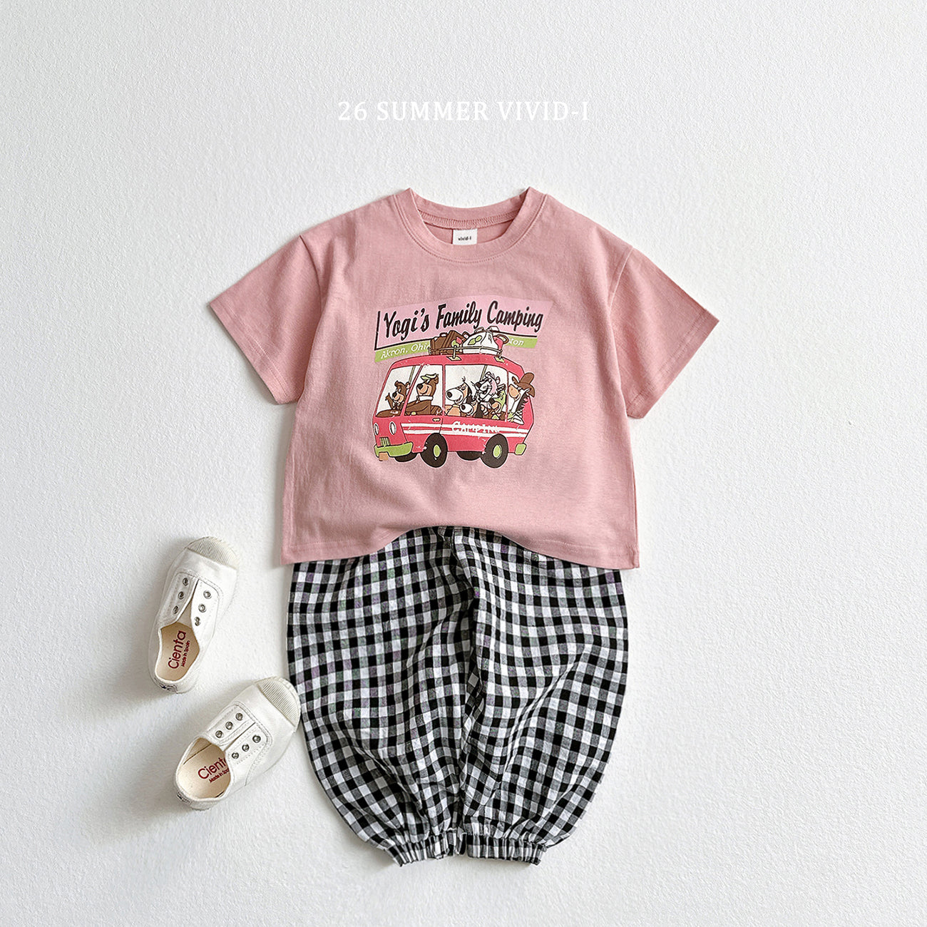 【PREORDER受付終了、ご希望はお問い合わせください。】50.Vintage Camping ShortSleeve Tee