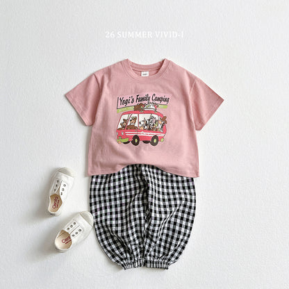 【PREORDER受付終了、ご希望はお問い合わせください。】50.Vintage Camping ShortSleeve Tee
