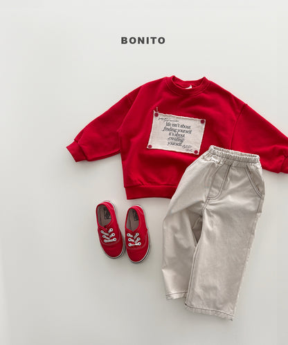 33.Remember Button Sweatshirt