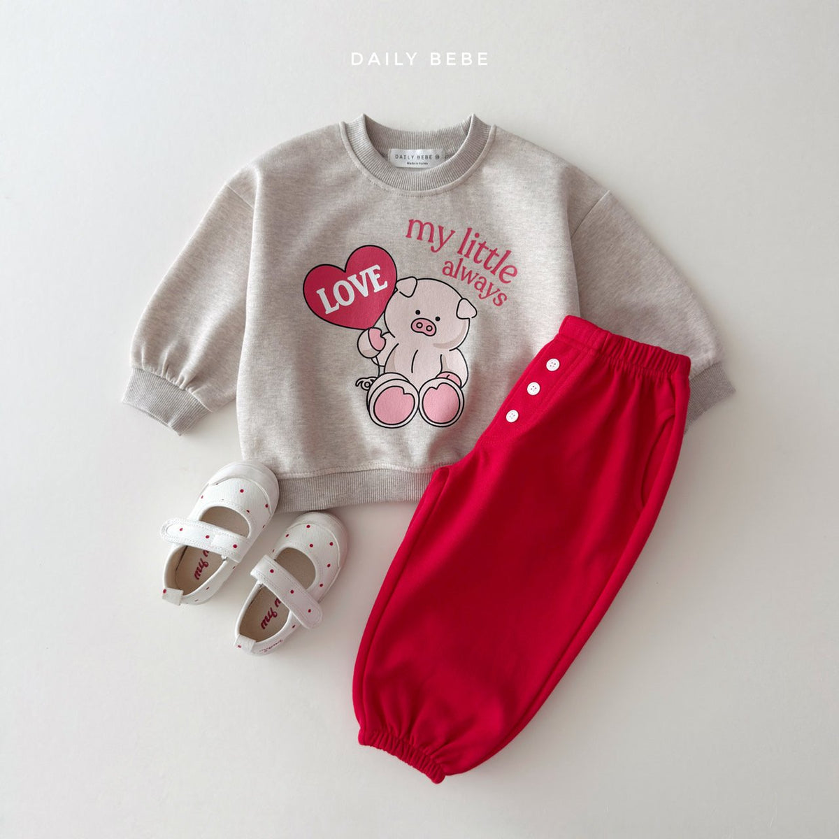 【秋のPRE-ODER 5%OFF】23.My Little Sweatshirt