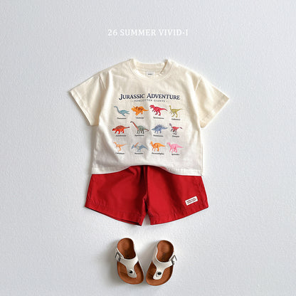 【PREORDER受付終了、ご希望はお問い合わせください。】49.Little Dino ShortSleeve Tee