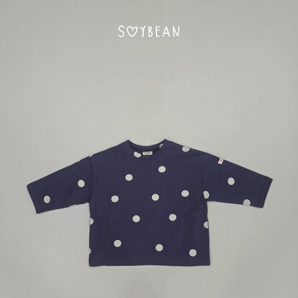 【秋のPRE-ODER 5%OFF】11.Oversized Boxy Dot Tee (7 Sizes)