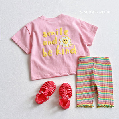 【PREORDER受付終了、ご希望はお問い合わせください。】40.Rainbow Rib Leggings