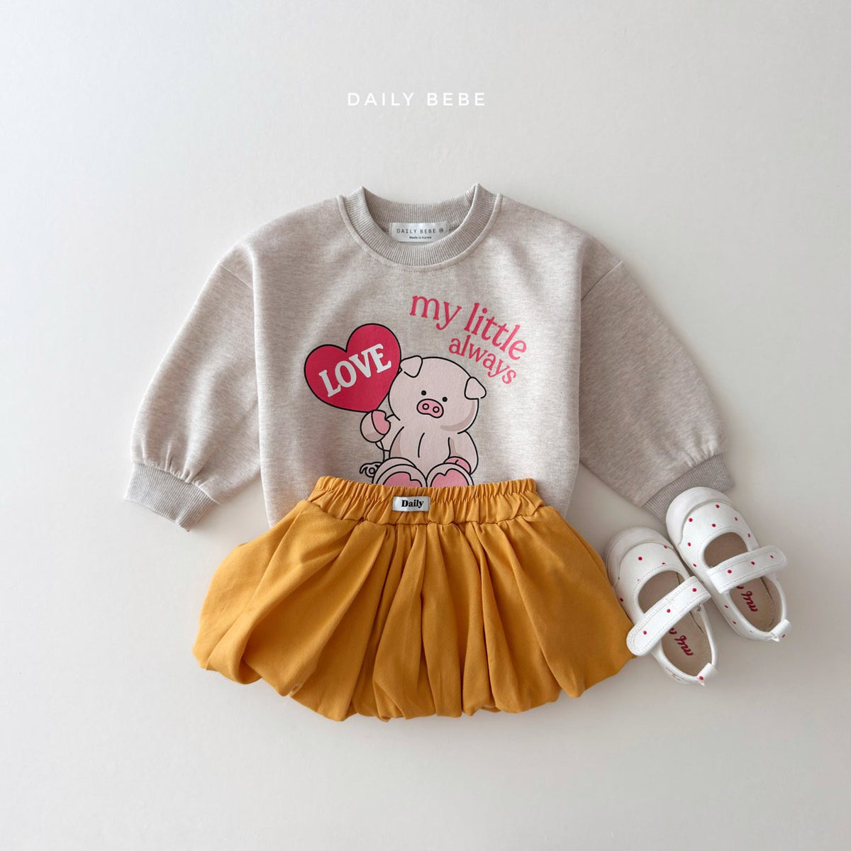 【秋のPRE-ODER 5%OFF】23.My Little Sweatshirt