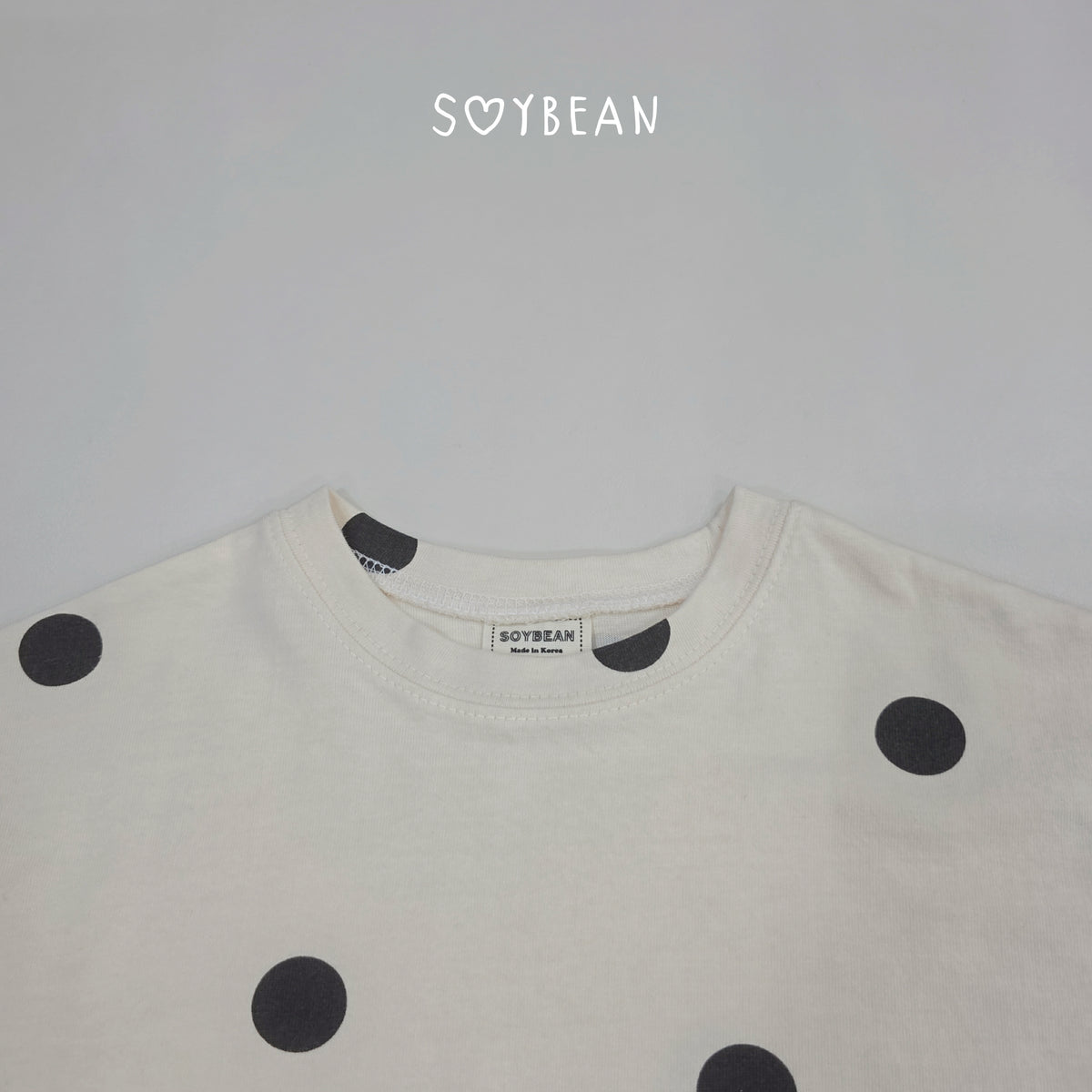 【秋のPRE-ODER 5%OFF】11.Oversized Boxy Dot Tee (7 Sizes)