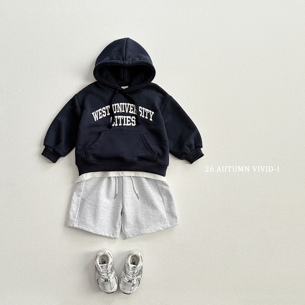 【秋のPRE-ODER 5%OFF】66.West Hooded Sweatshirt