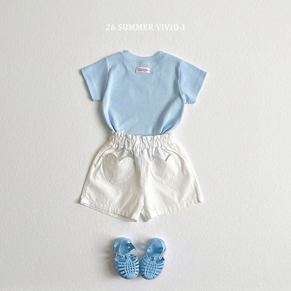 【PREORDER受付終了、ご希望はお問い合わせください。】25.Heart Pocket Shorts