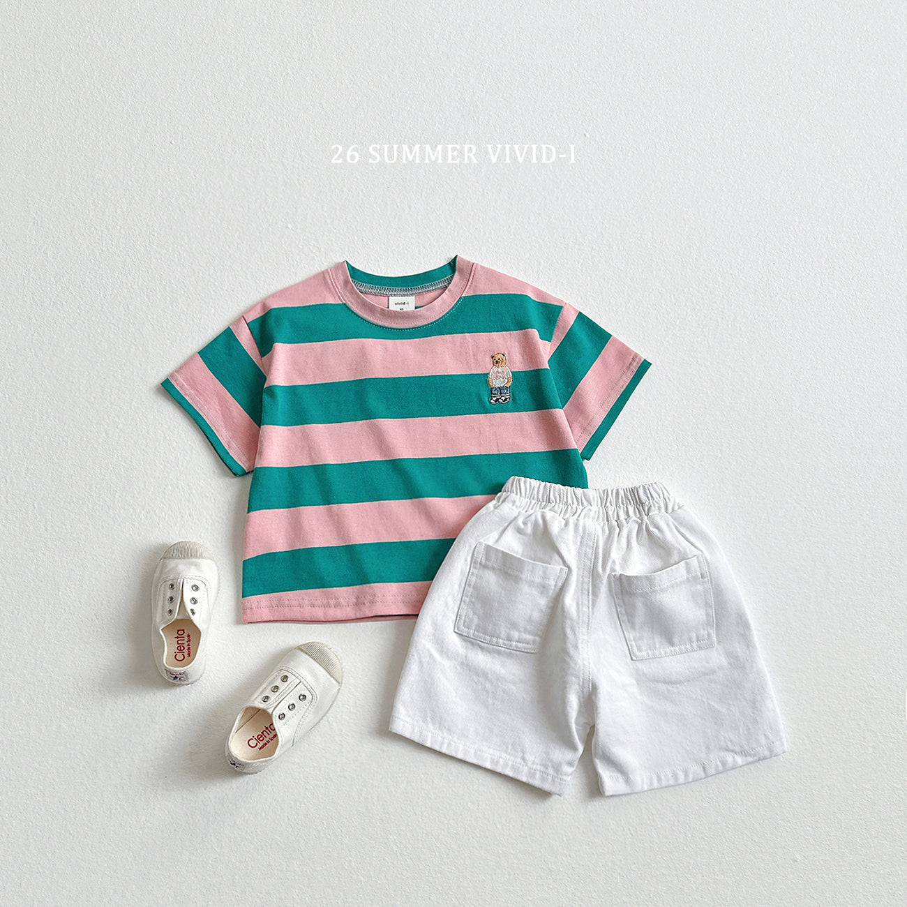 【PREORDER受付終了、ご希望はお問い合わせください。】14.Stitch Cotton Shorts