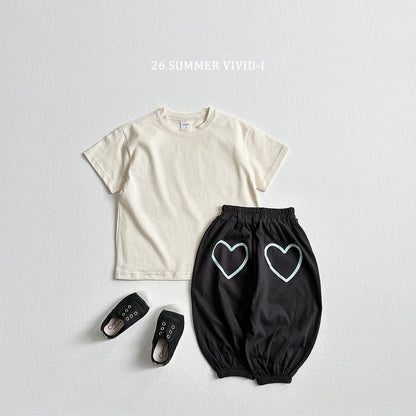 【PREORDER受付終了、ご希望はお問い合わせください。】33.Back Heart Jogger Pants