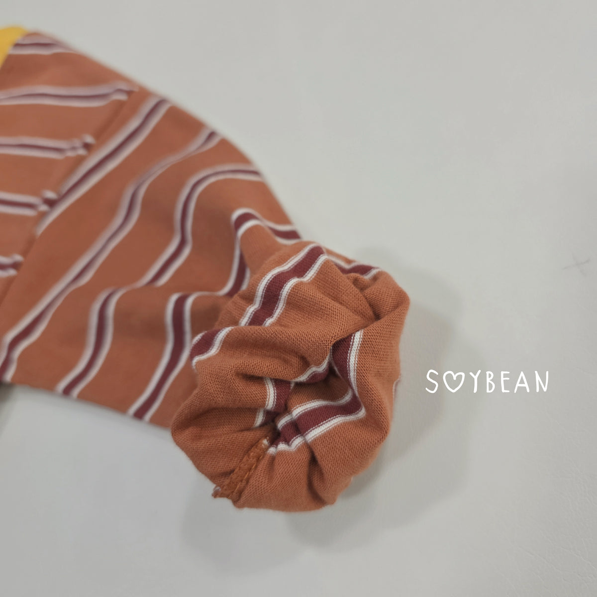 【秋のPRE-ODER 5%OFF】18.Butter Stripe Tee (7 Sizes)