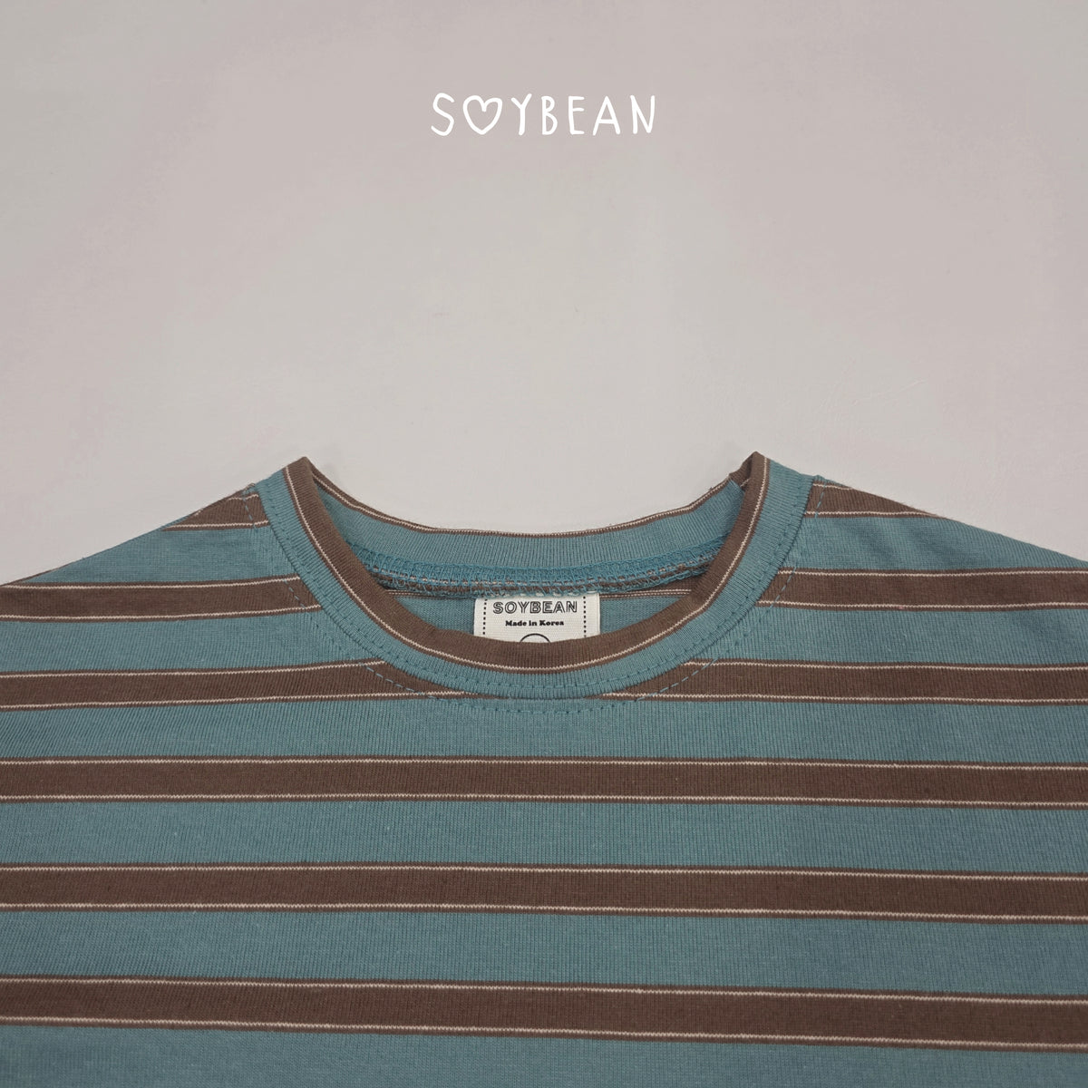 【秋のPRE-ODER 5%OFF】09.Oversized Boxy Stripe Tee (7 Sizes)