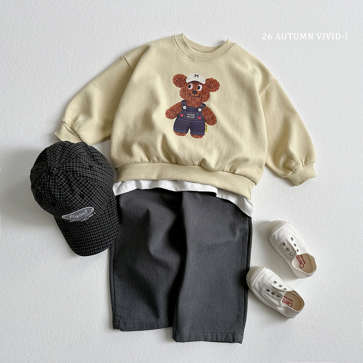 【秋のPRE-ODER 5%OFF】105.August Check Cap