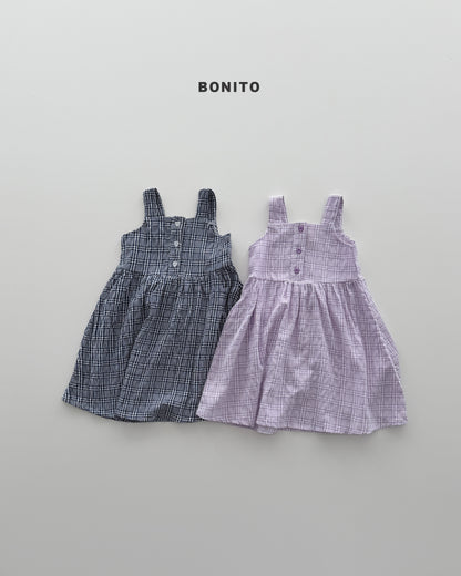 【PREORDER 4日間限定】46.picnic check dress