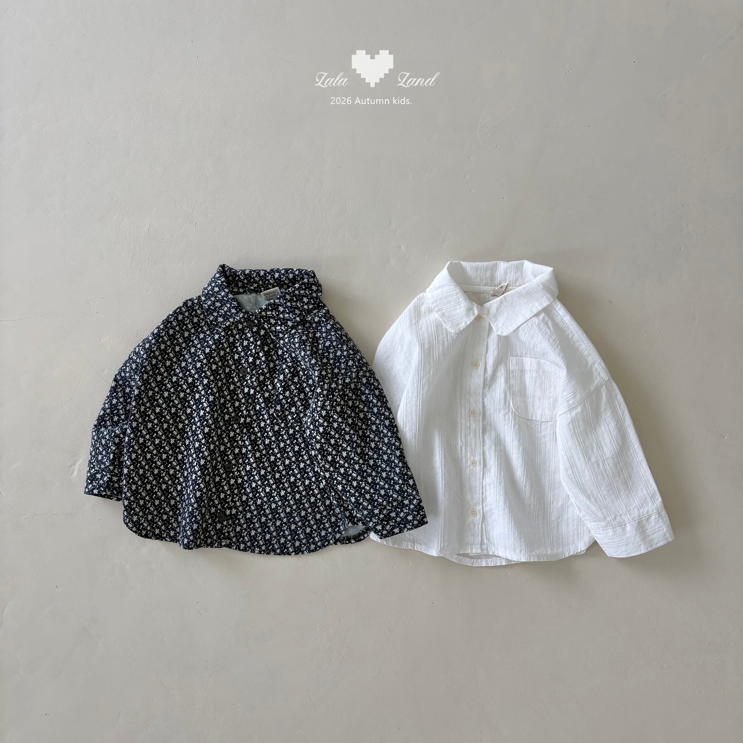 【PRE-ODER〆8.9(sun)】09.Floral-collar Shirt | lalaland