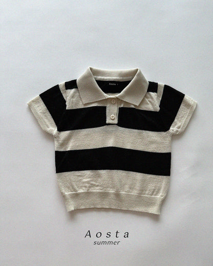 【PREORDER受付終了、ご希望はお問い合わせください。】22.Knit Collar T