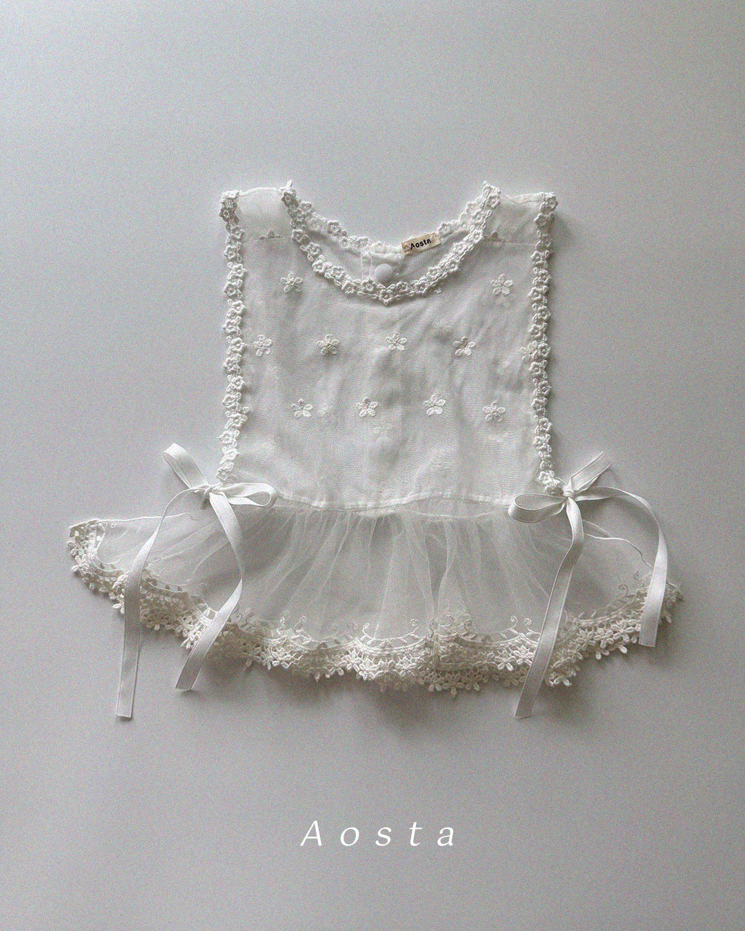 【PREORDER受付終了、ご希望はお問い合わせください。】28.Lace Vest