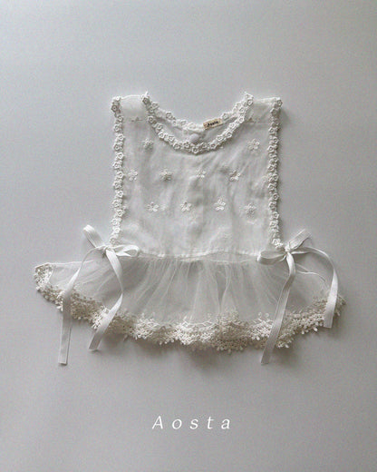 【PREORDER受付終了、ご希望はお問い合わせください。】28.Lace Vest