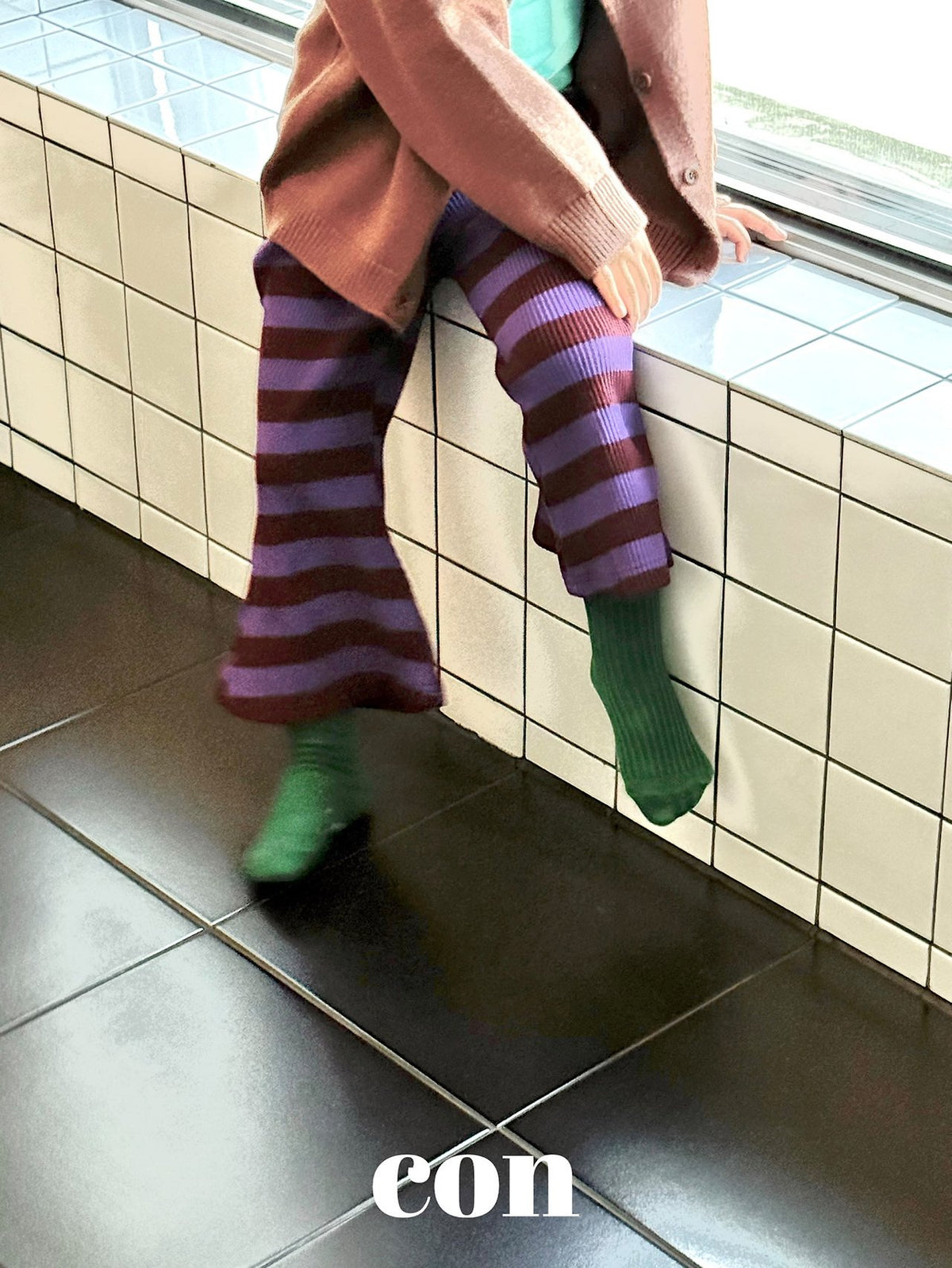 【秋のPRE-ODER 5%OFF】21.Chocolate Flare Pants | CON