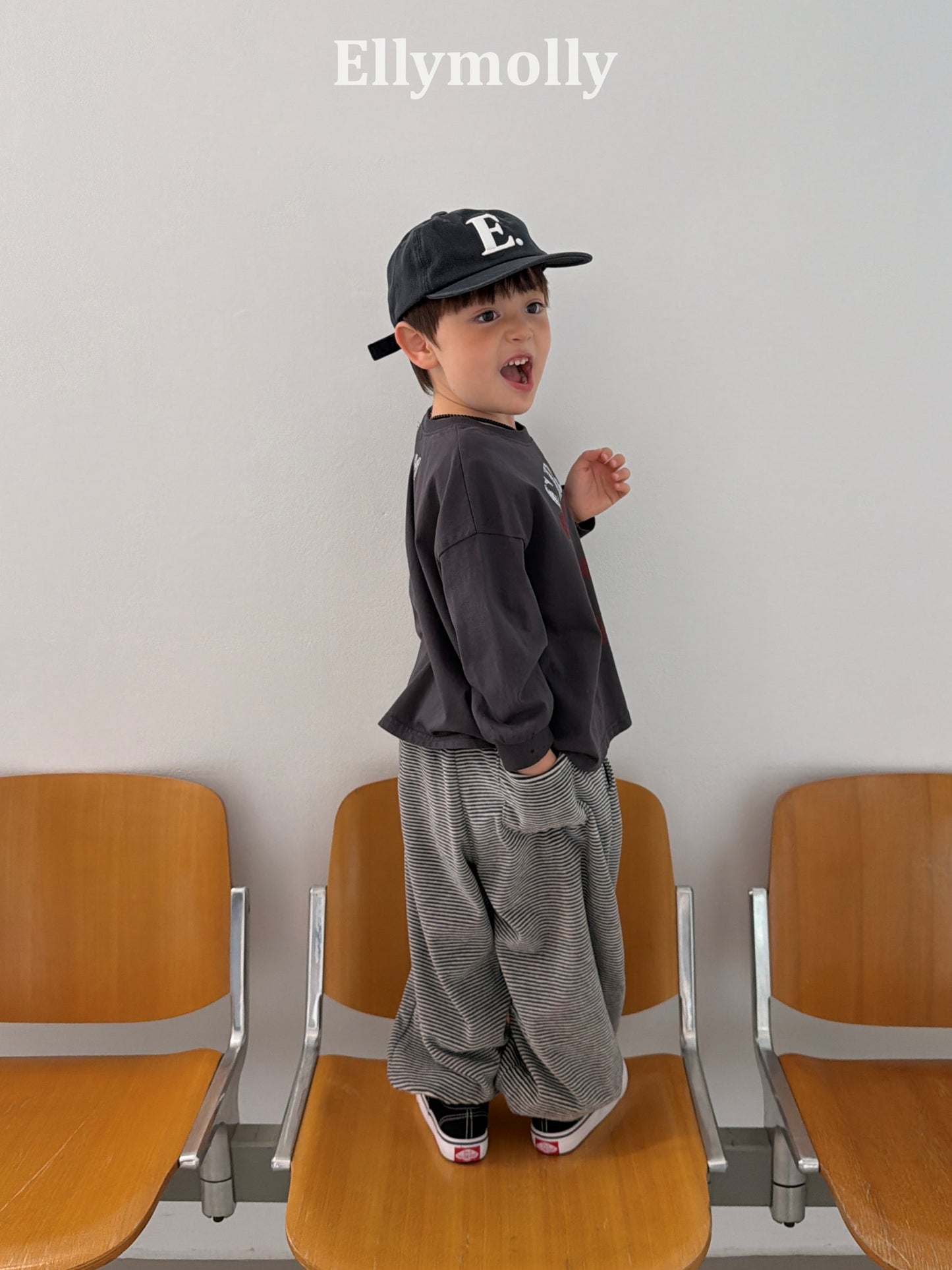 【PRE-ODER〆8.9(sun)】23.Velo Striped Jogger Pants | ellymolly