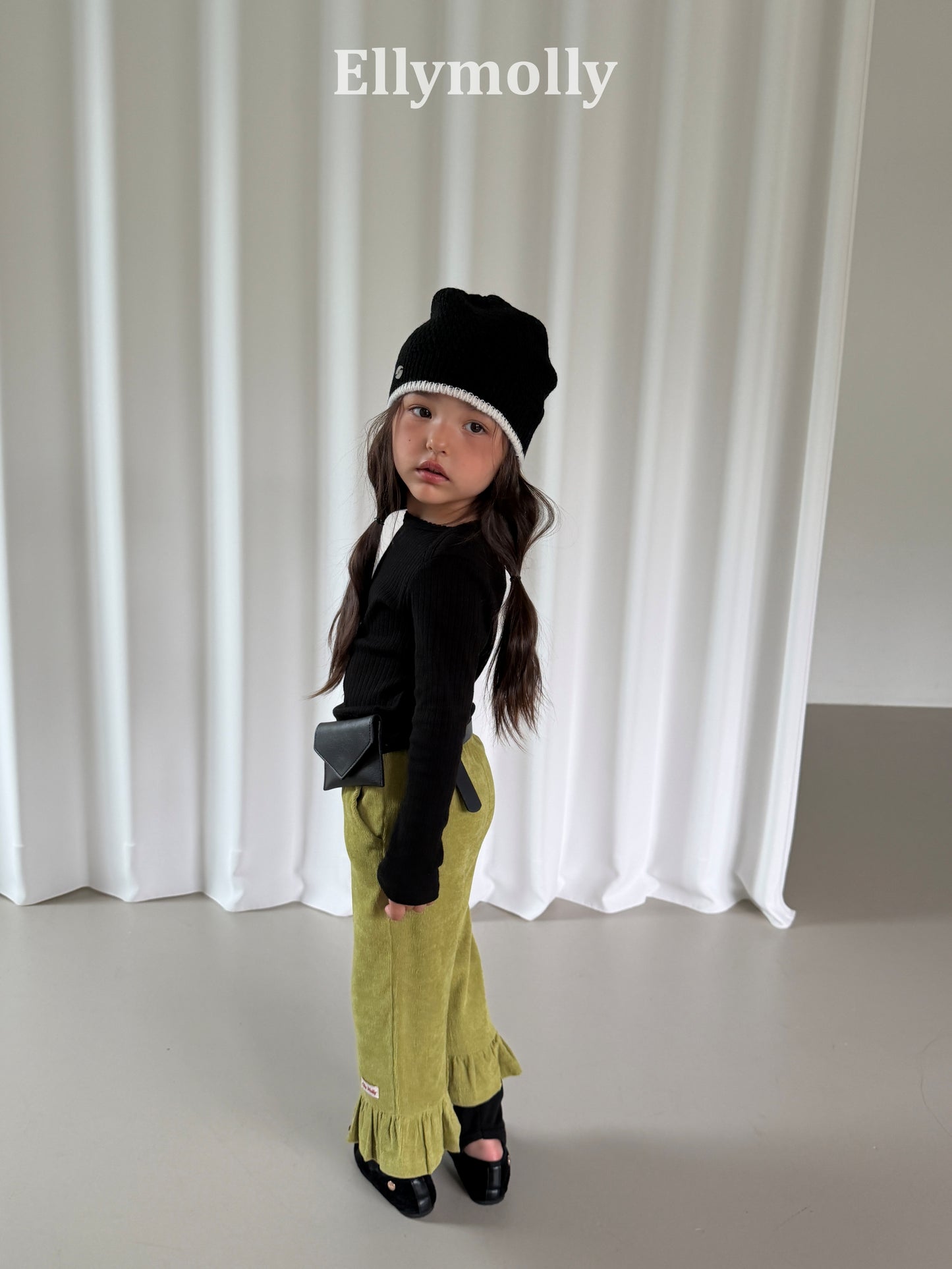 【PRE-ODER〆8.9(sun)】51.Frill Log Pants | ellymolly