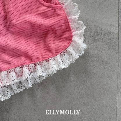 【PREORDER 4日間限定】47.Mesh Frill Shorts