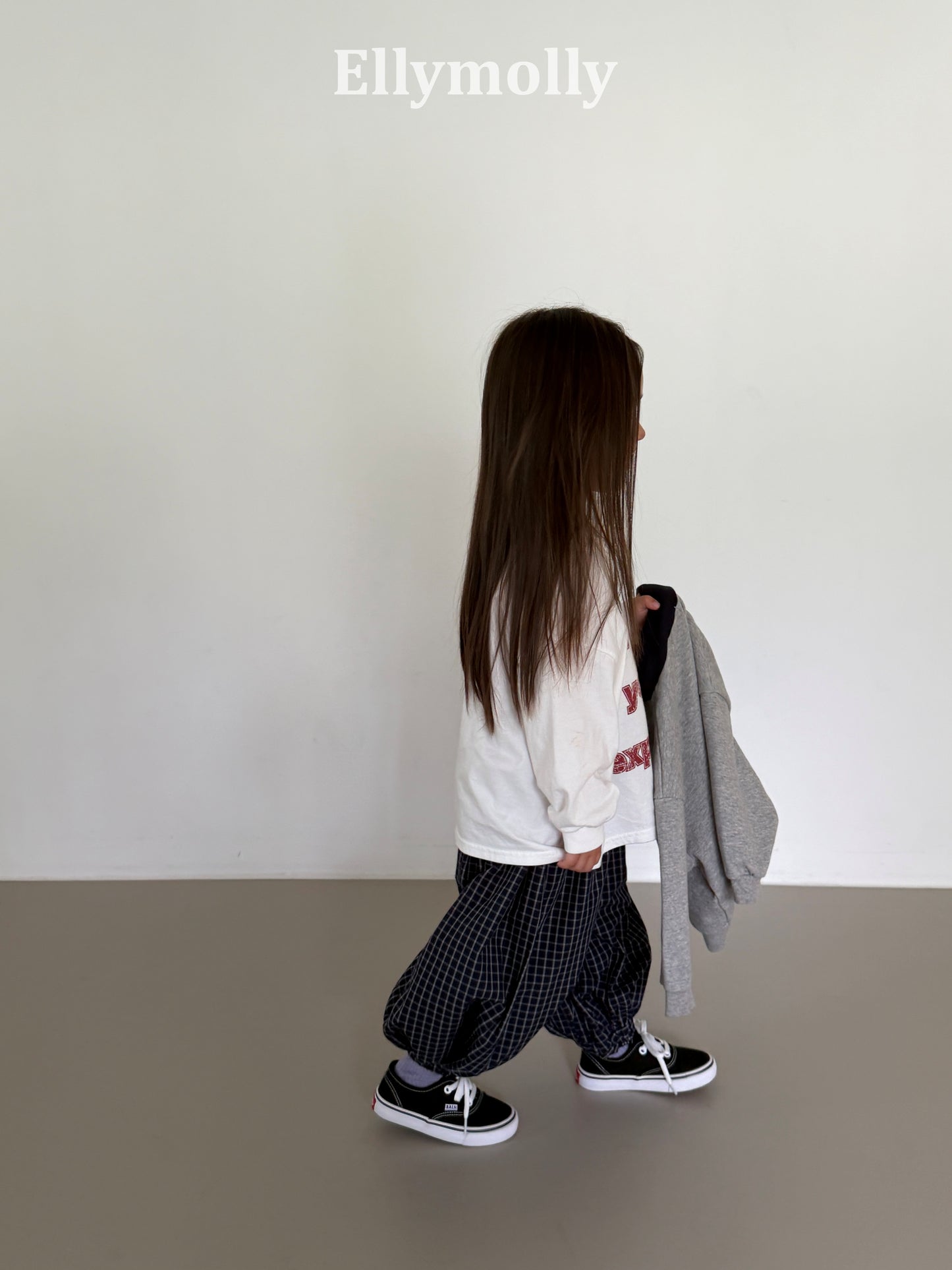 【PRE-ODER〆8.9(sun)】52.Autumn Grid Balloon Pants | ellymolly