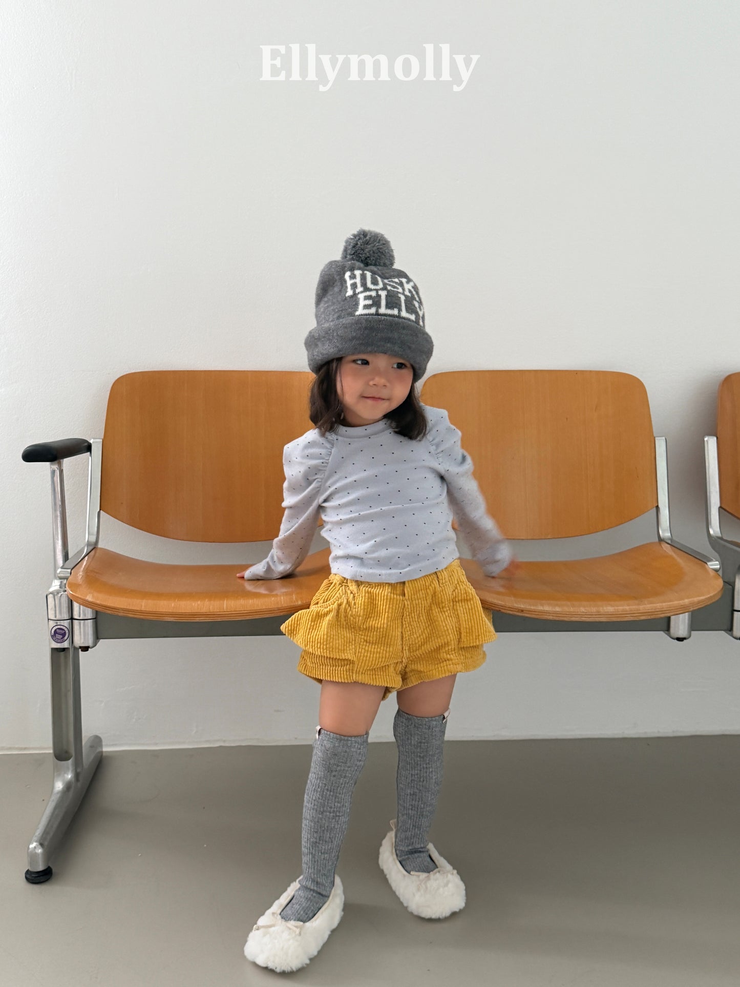 【PRE-ODER〆8.9(sun)】57.Bibi Frill Corduroy Pants | ellymolly