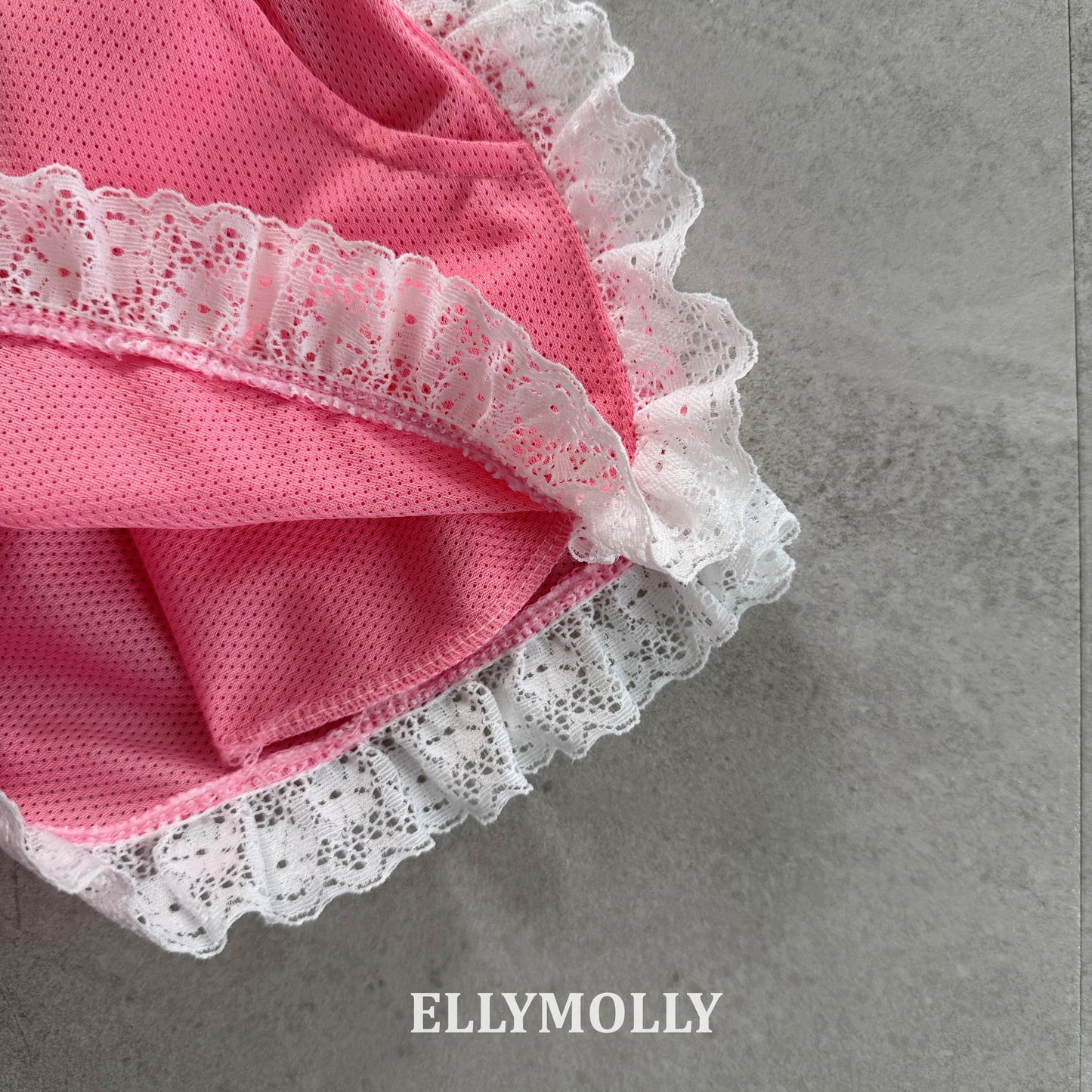 【PREORDER 4日間限定】47.Mesh Frill Shorts