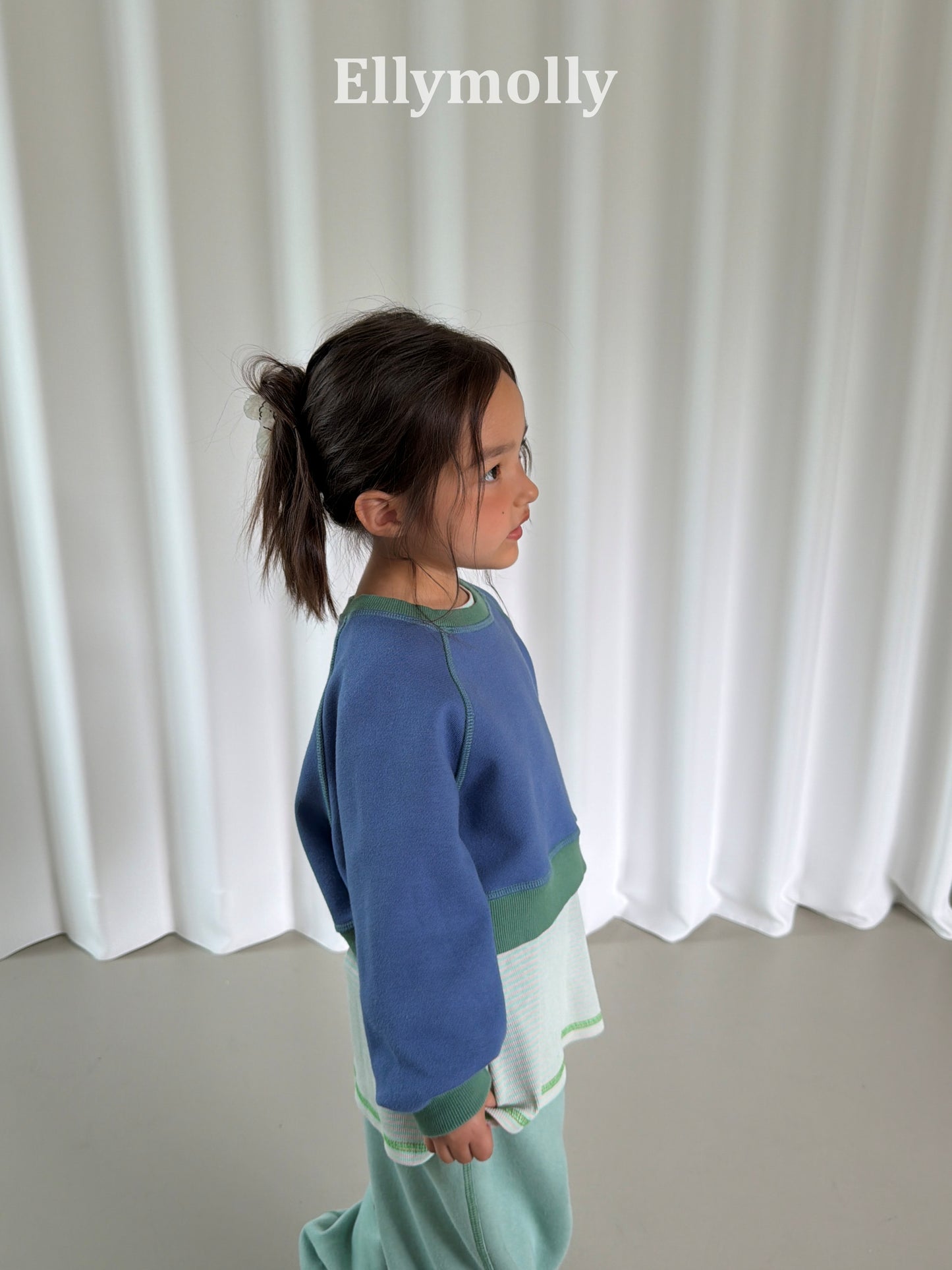 【PRE-ODER〆8.9(sun)】45.Rhythm Stitch Sweatshirt | ellymolly