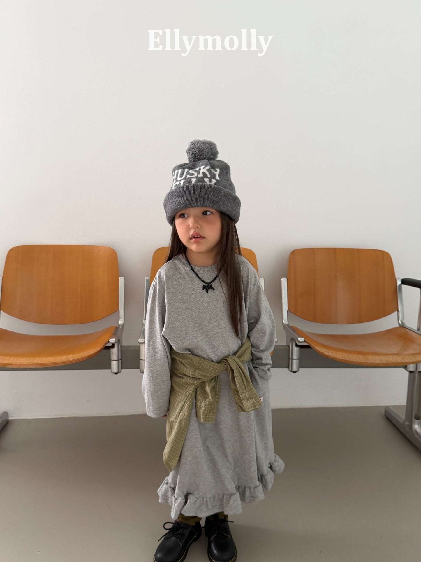 【PRE-ODER〆8.9(sun)】68.Husky Pom-Pom Beanie | ellymolly