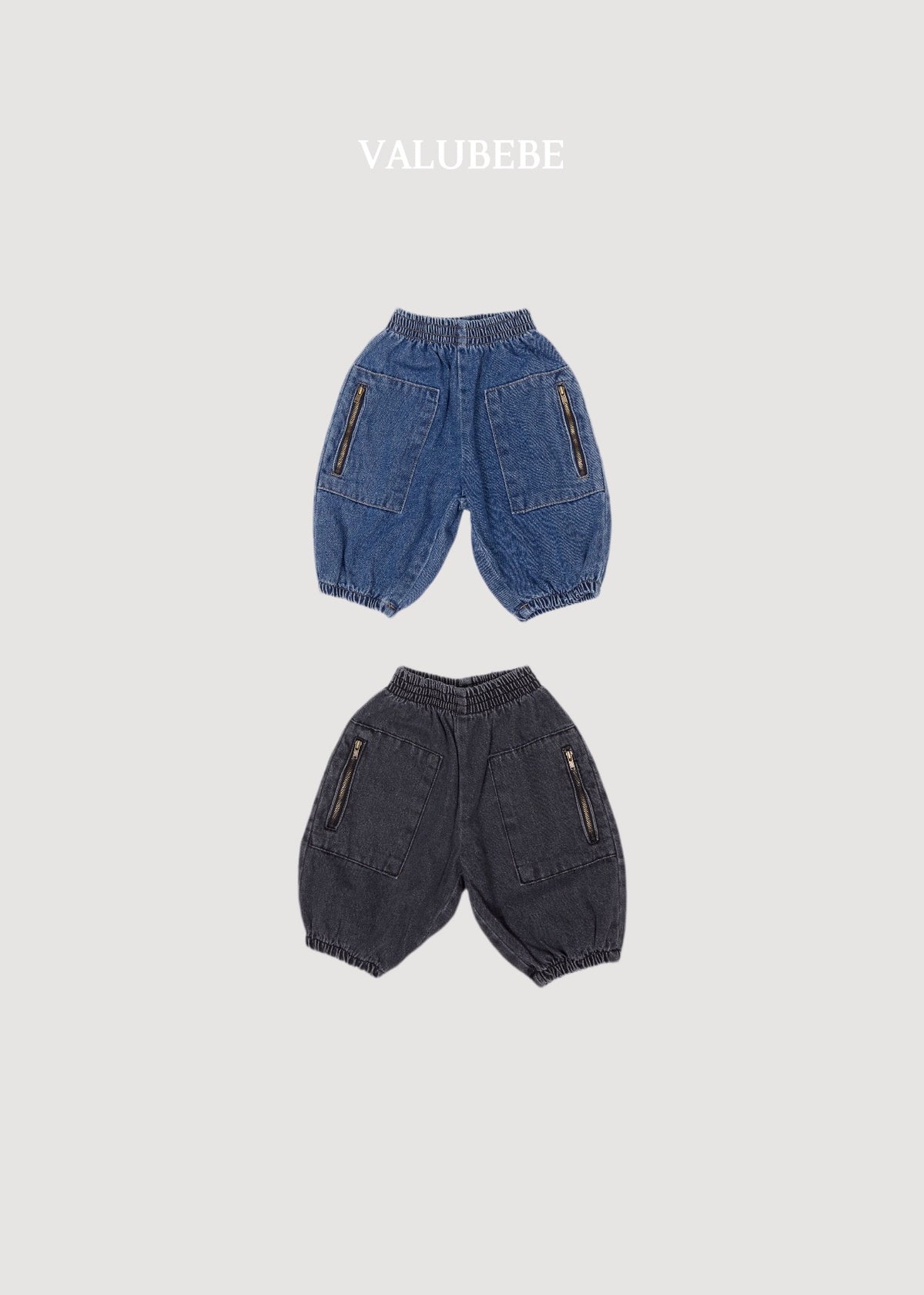【秋のPRE-ODER 5%OFF】36.Andy Zip Denim Pants