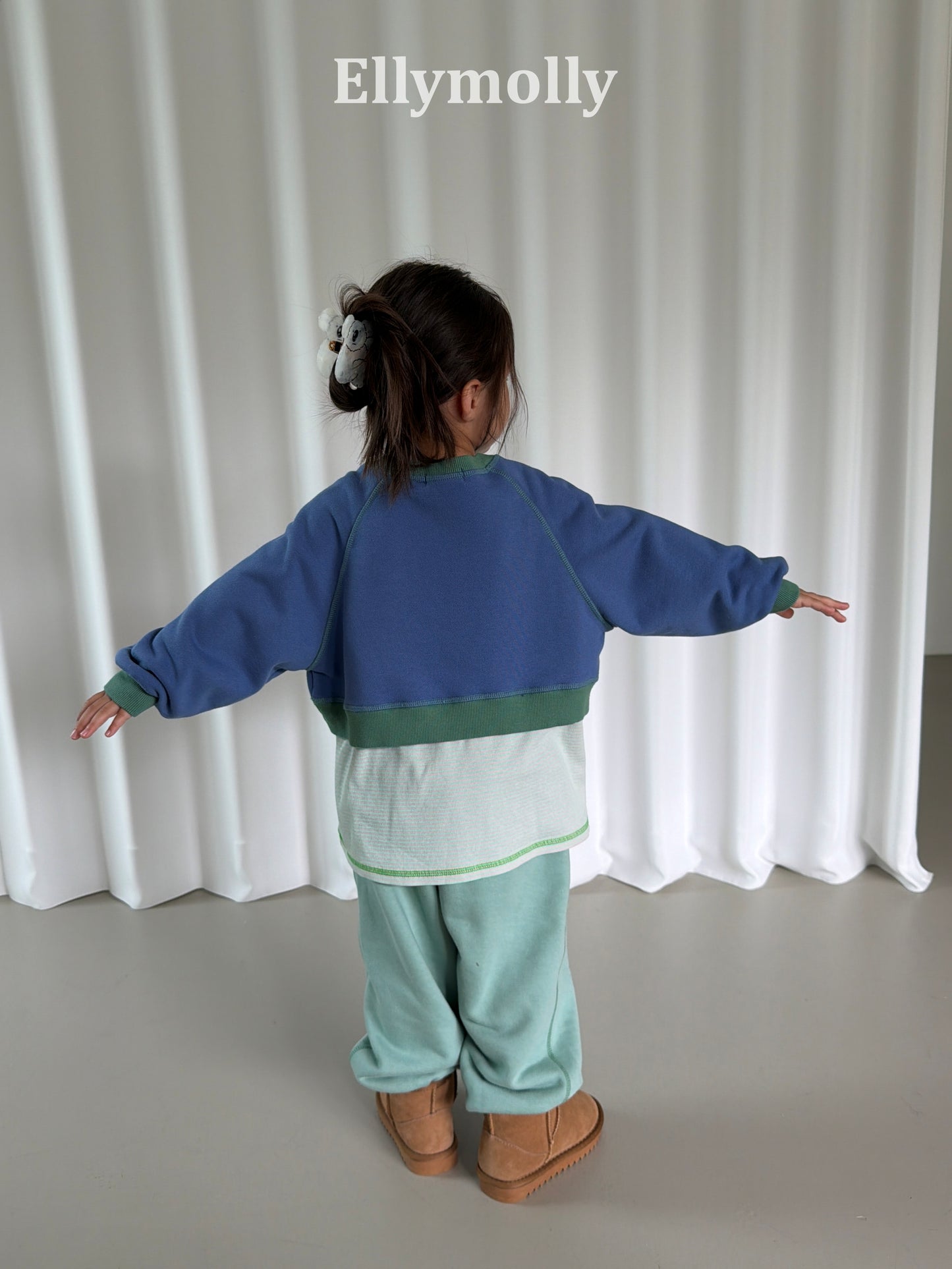 【PRE-ODER〆8.9(sun)】45.Rhythm Stitch Sweatshirt | ellymolly