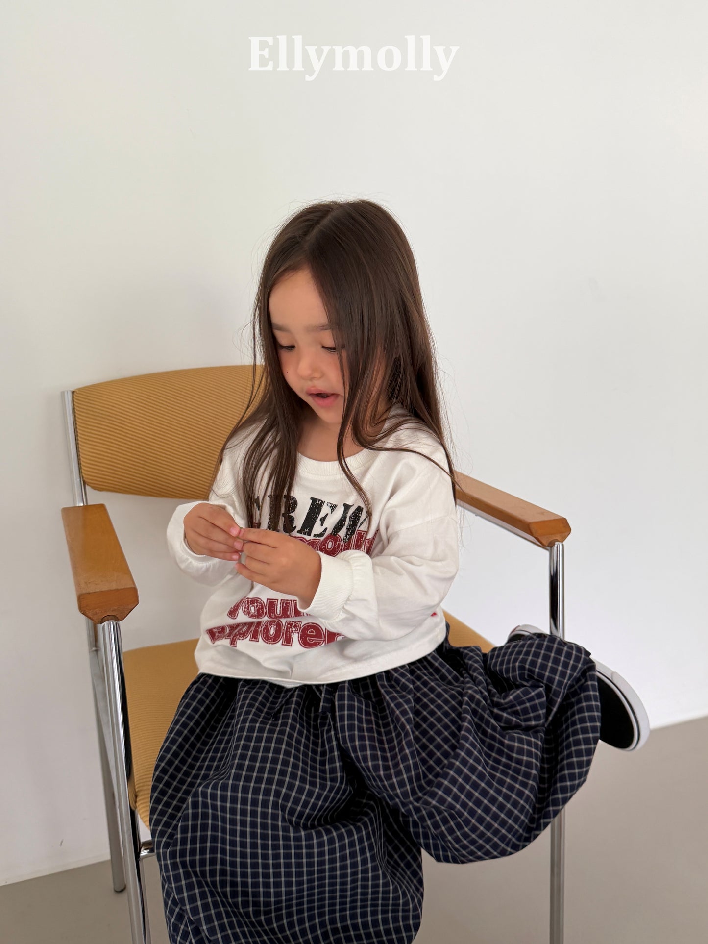 【PRE-ODER〆8.9(sun)】52.Autumn Grid Balloon Pants | ellymolly