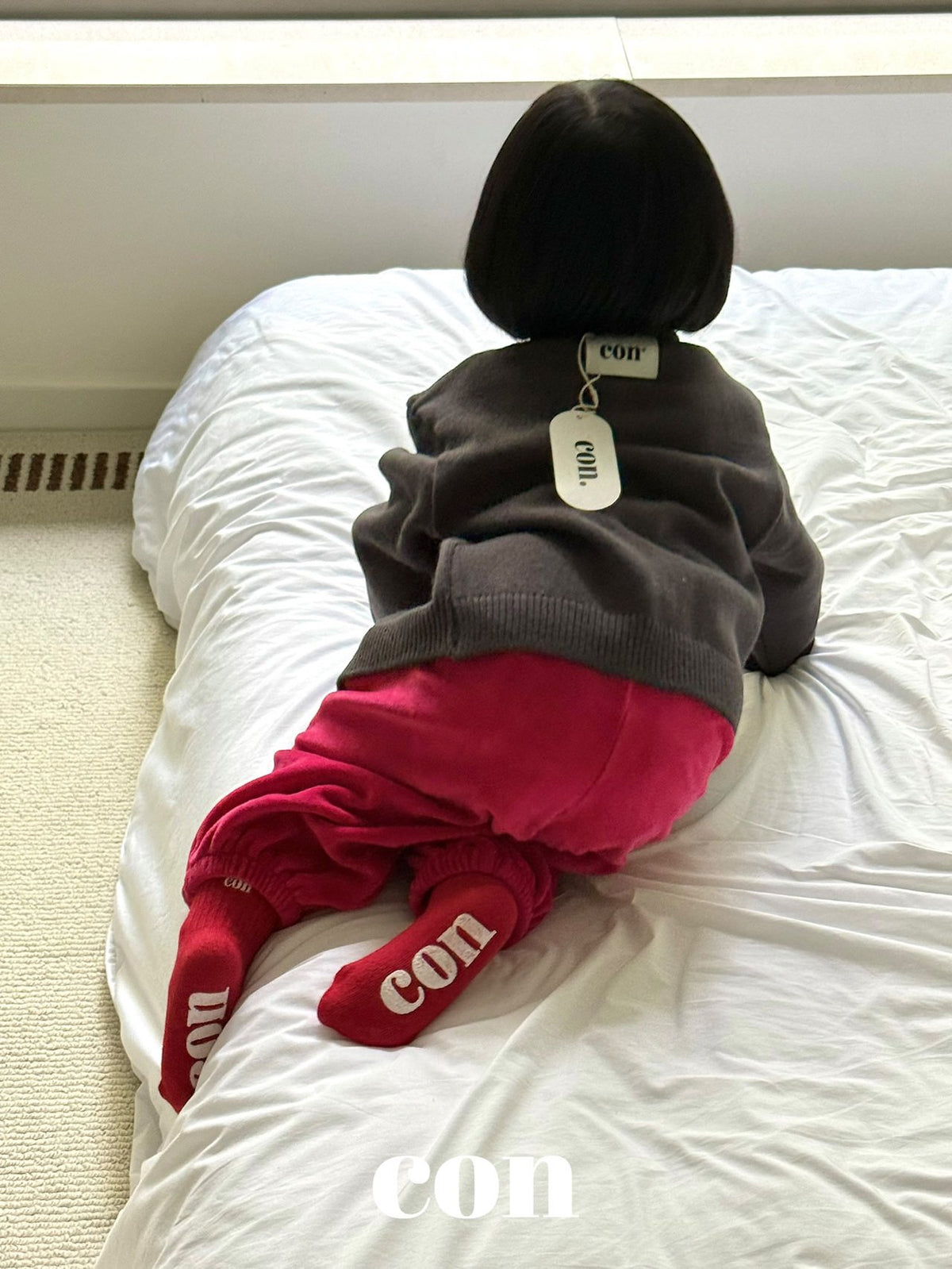 【秋のPRE-ODER 5%OFF】07.Velour Holic Pants | CON