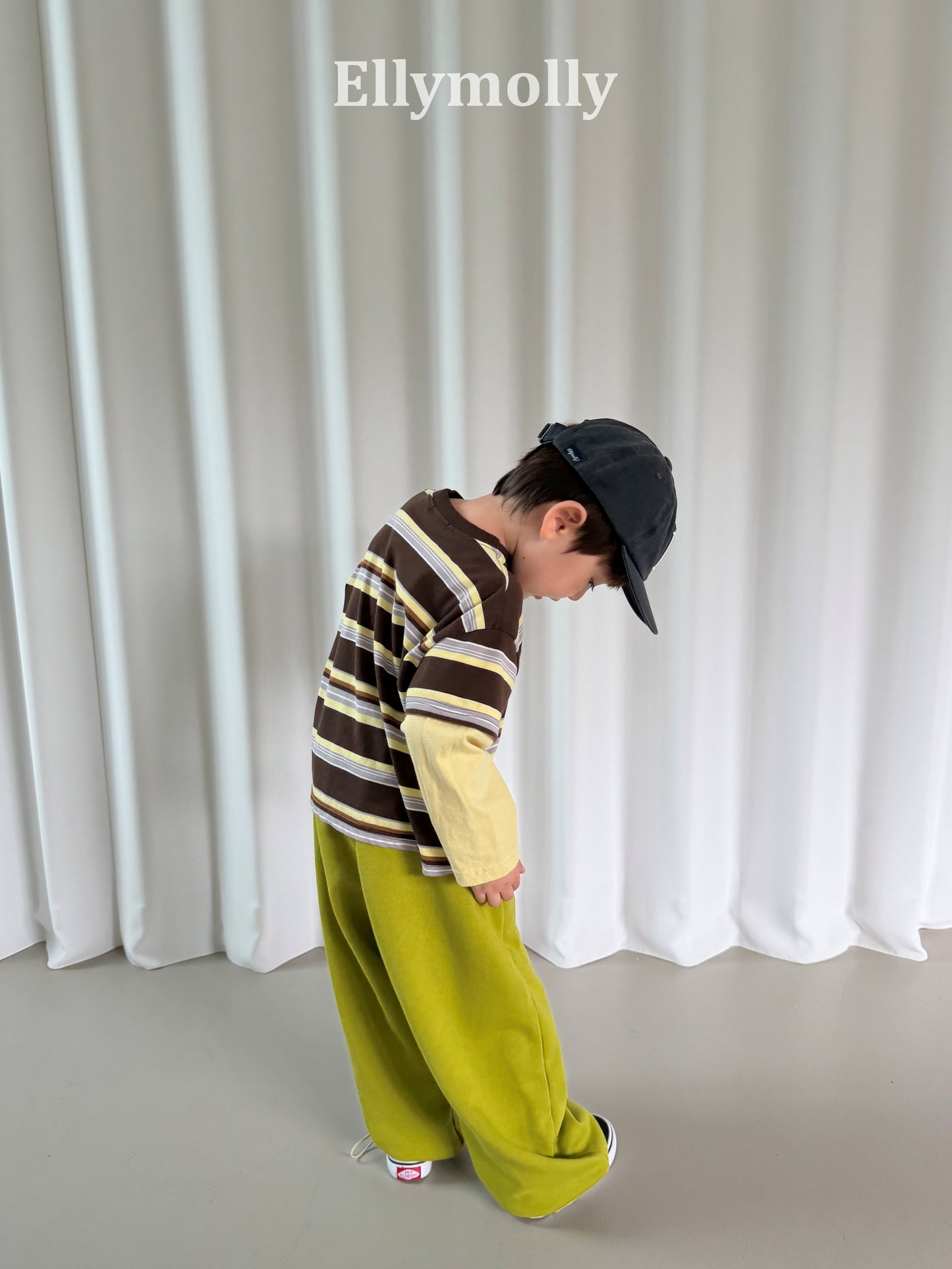 【PRE-ODER〆8.9(sun)】17.Campus Contrast T-Shirt | ellymolly