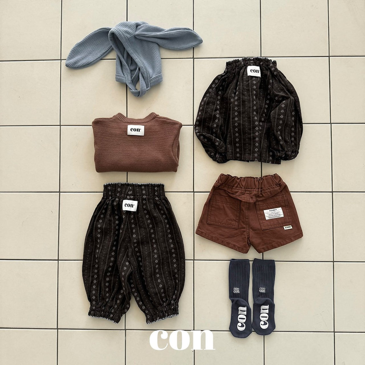 【秋のPRE-ODER 5%OFF】10.Warm Tone Shorts | CON