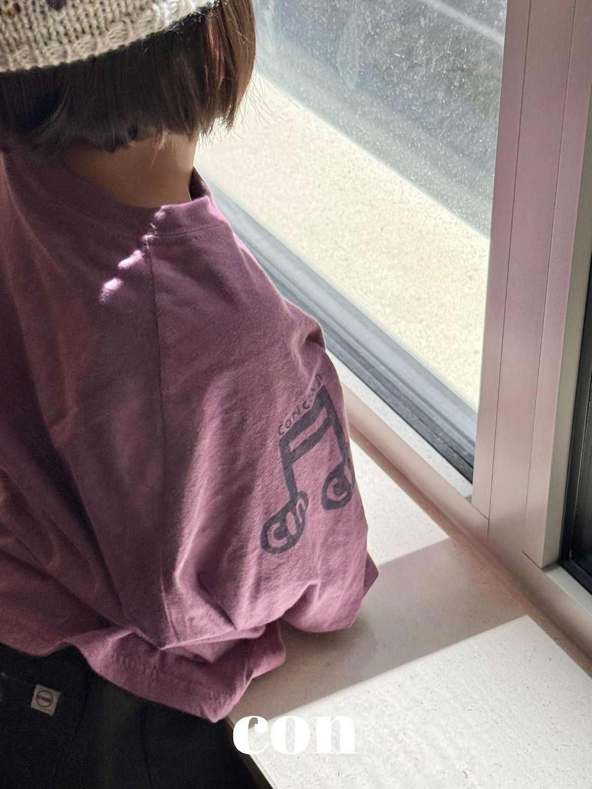 【秋のPRE-ODER 5%OFF】32.Musical Note T-Shirt | CON