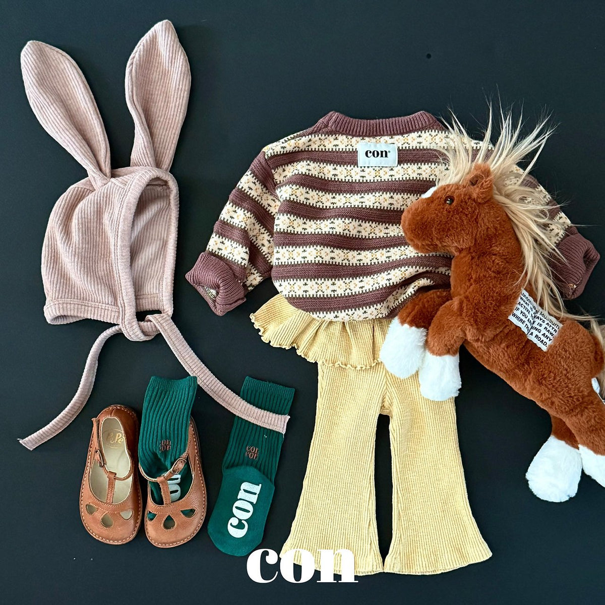 【秋のPRE-ODER 5%OFF】23.Nordic Sweater | CON