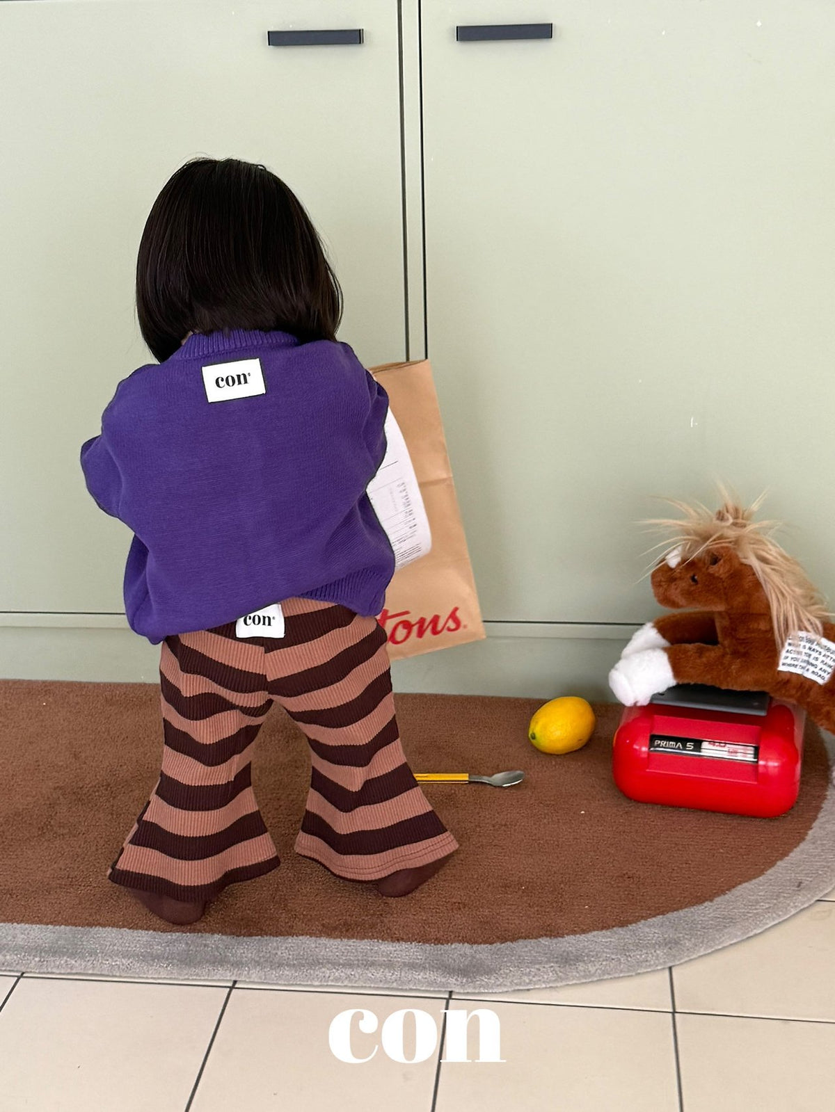 【秋のPRE-ODER 5%OFF】21.Chocolate Flare Pants | CON