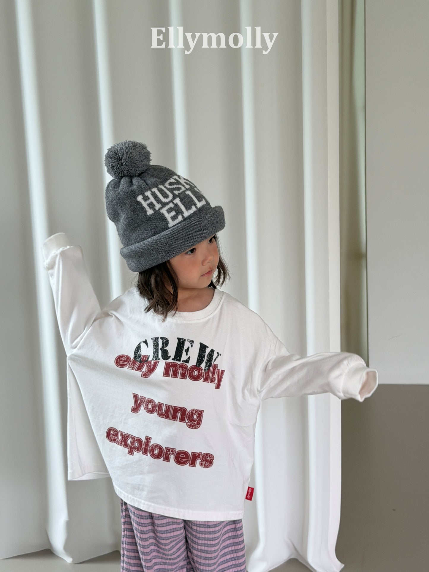 【PRE-ODER〆8.9(sun)】18.Crew Box T-Shirt | ellymolly