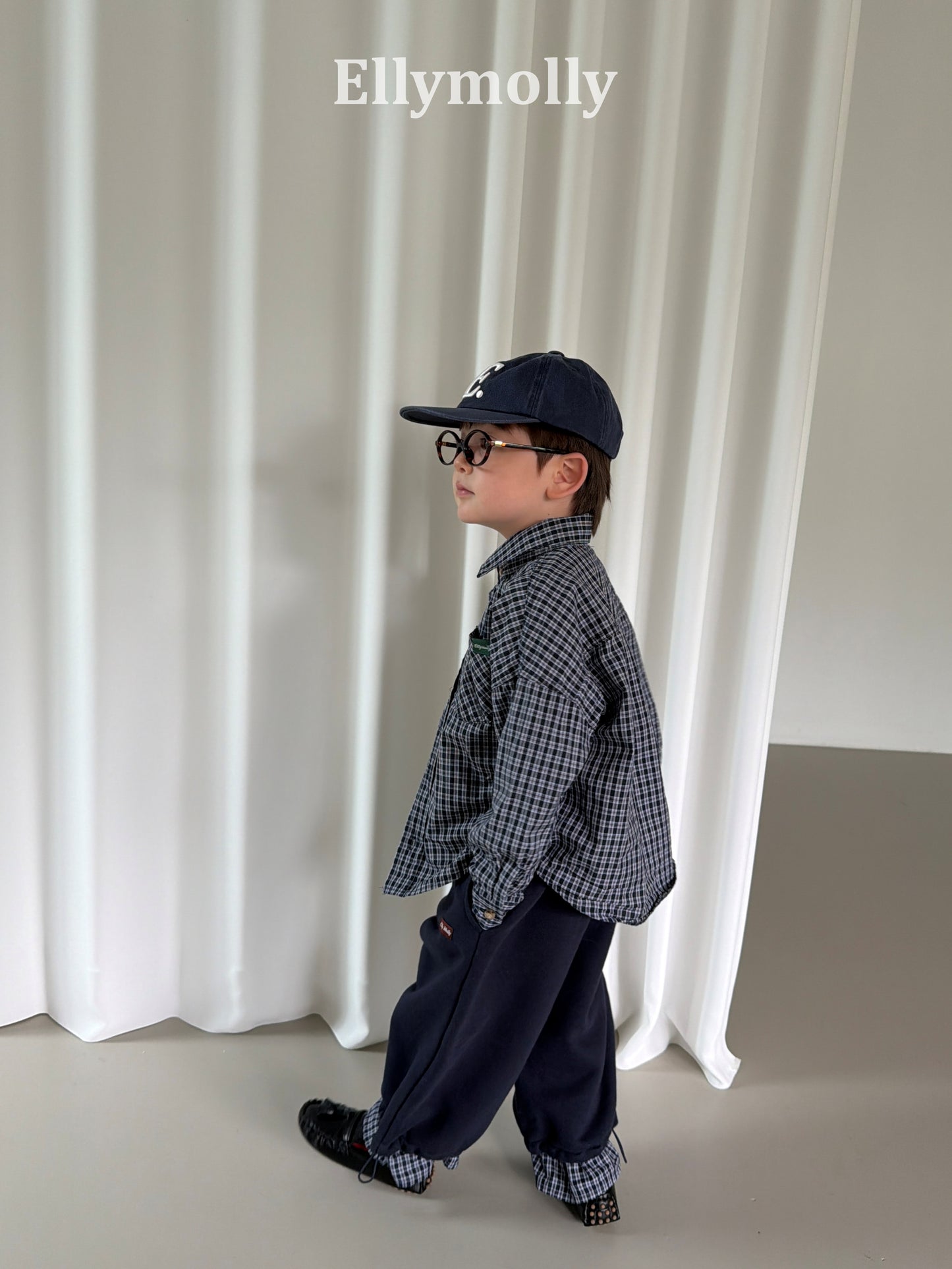 【PRE-ODER〆8.9(sun)】08.Maison Check Shirt | ellymolly