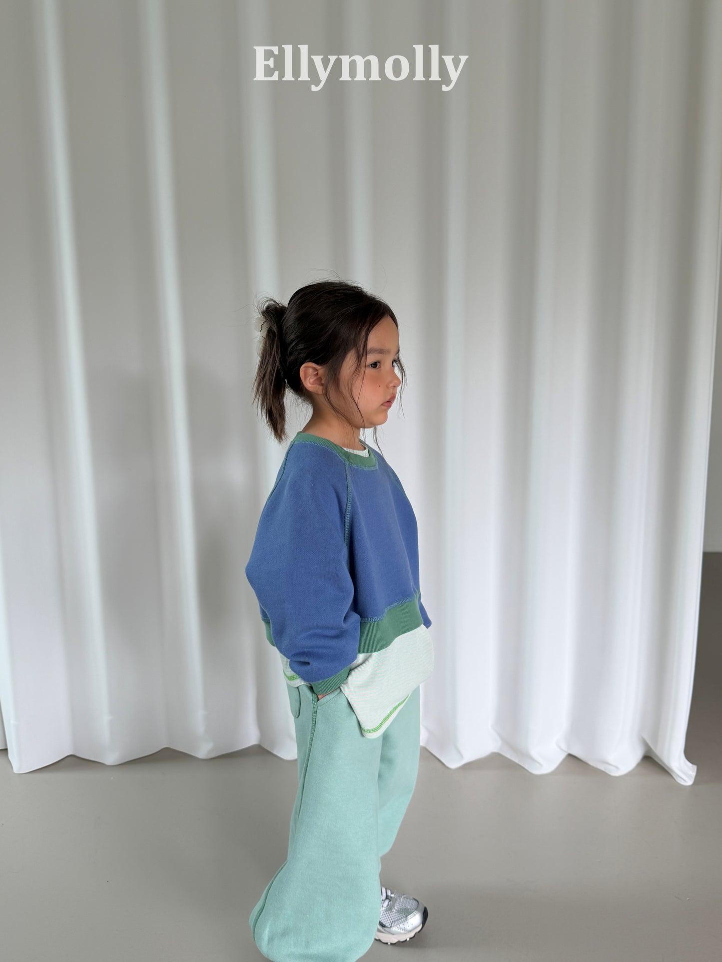 【PRE-ODER〆8.9(sun)】20.Ribbed Lettuce-Edge T-Shirt | ellymolly
