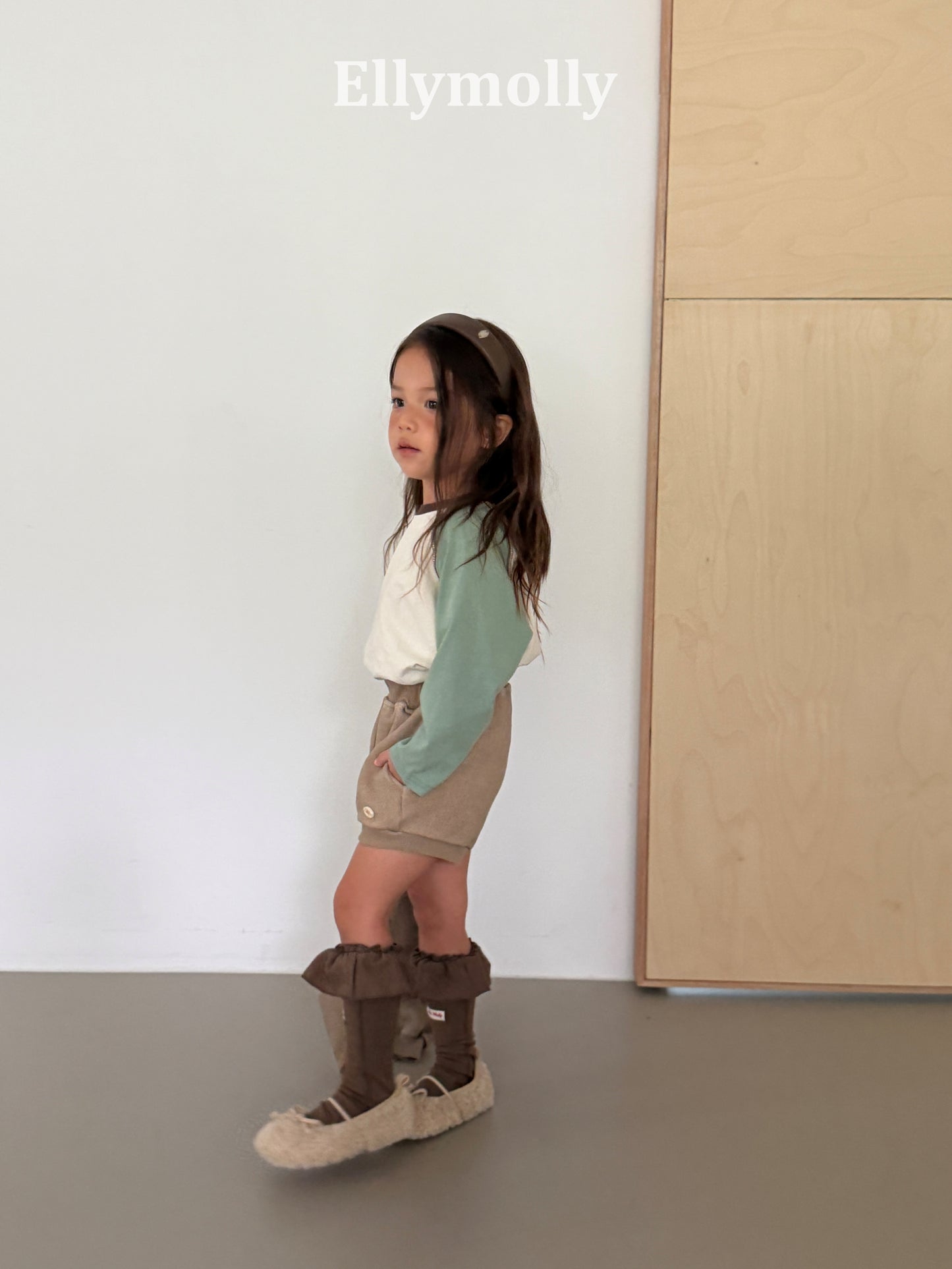 【PRE-ODER〆8.9(sun)】14.Color Block Raglan T-Shirt | ellymolly